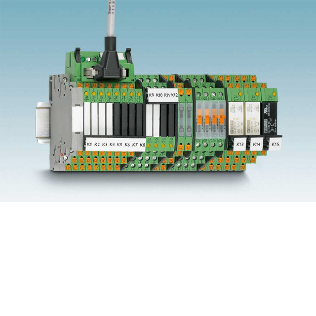 超薄继电器PLC